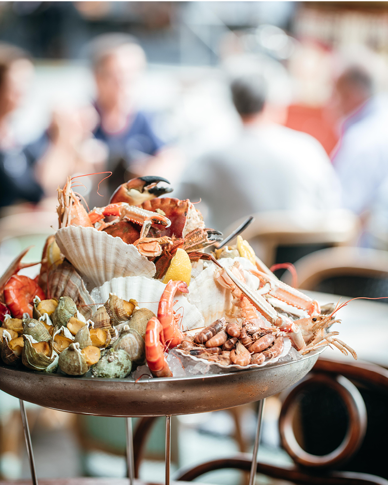 Marinette , Restaurant Trouville , terrasse trouville, groupe bourdoncle, fruits de mer, Normandie 